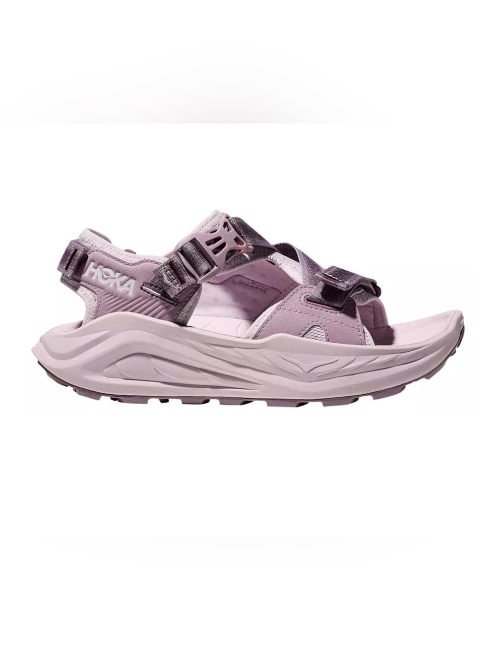 HOKA Women's Infini Hike TC Sandal Fragrant Lilac/Lilac Cream Size 10.5